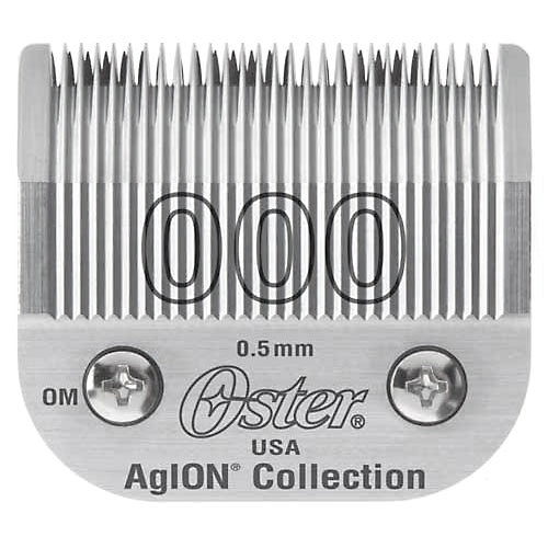 Size 000 Oster Blade 76918016005 Oster Clipper Blades