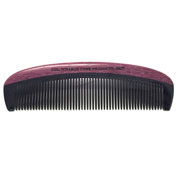 4364 Col Conk Violet Sandalwood and Horn Beard Comb