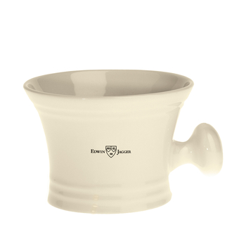 RN47 Jagger Porcelain Shaving Bowl with handle - Ivory