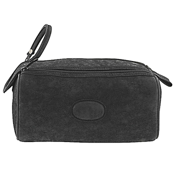 D8354 Dual Zip Men's Dopp Bag with Velcro